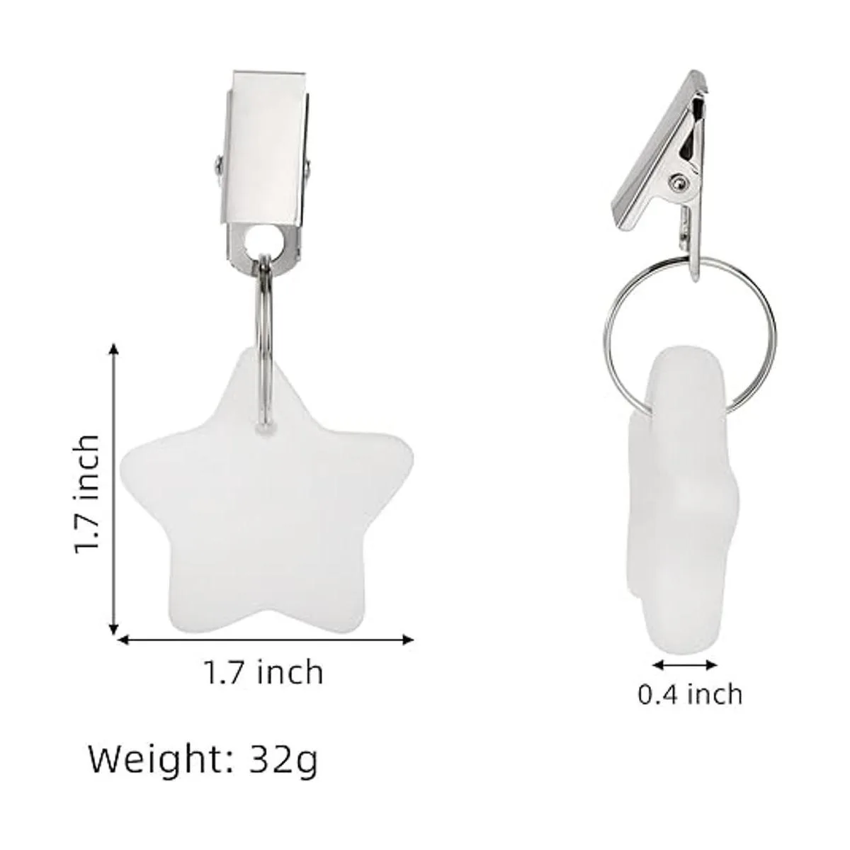 AVLA Paquete de 10 unidades de pesas de mantel piedras_2