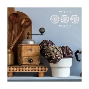 Juego de guirnaldas de madera y cuentas de madera_5