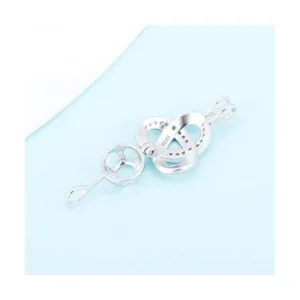 LGSY Colgantes de jaula de perlas de plata de ley con nudo_3