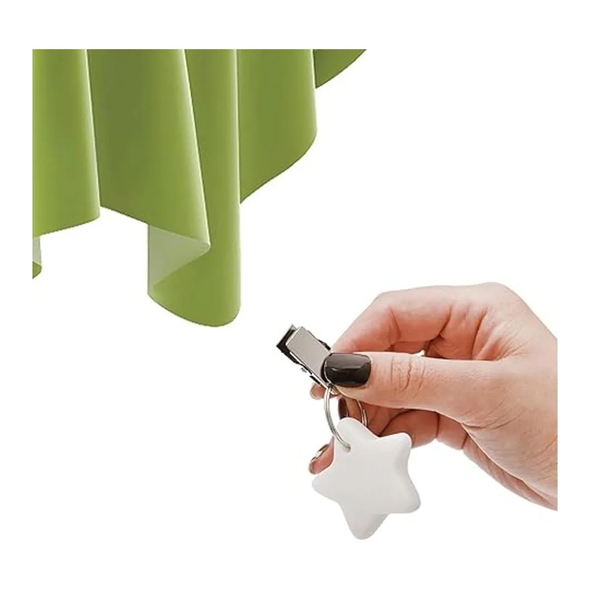 AVLA Paquete de 10 unidades de pesas de mantel piedras_3