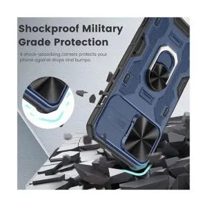 Caka Funda para iPhone 13 Pro con funda de cámara y_5