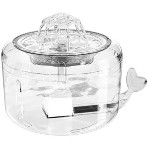Ciays Fuente de agua para gatos fuente de agua automática_1