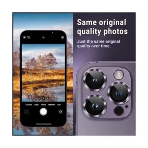 Paquete de 2 Protector de lente de cámara para iPhone 14_4