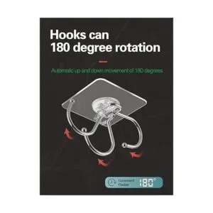 Paquete de 22 ganchos de pared grandes con capacidad de_4