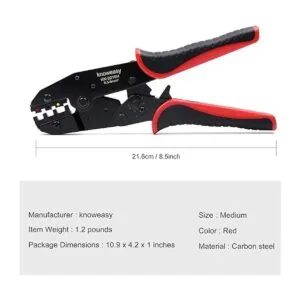 Herramienta de engarzado para conectores termoencogibles_2