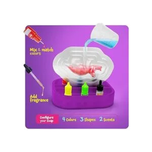 Kit de fabricación de jabón Dino para niños kits de_4