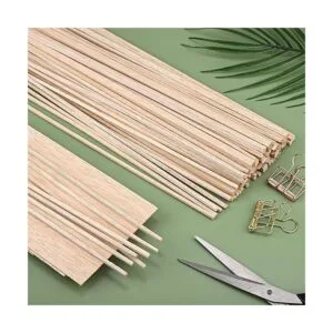150 varillas de madera balsa de madera dura cuadradas de_7