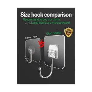 Paquete de 22 ganchos de pared grandes con capacidad de_5