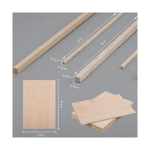 150 varillas de madera balsa de madera dura cuadradas de_2