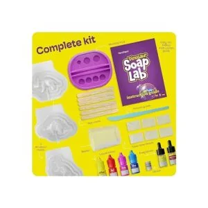 Kit de fabricación de jabón Dino para niños kits de_3