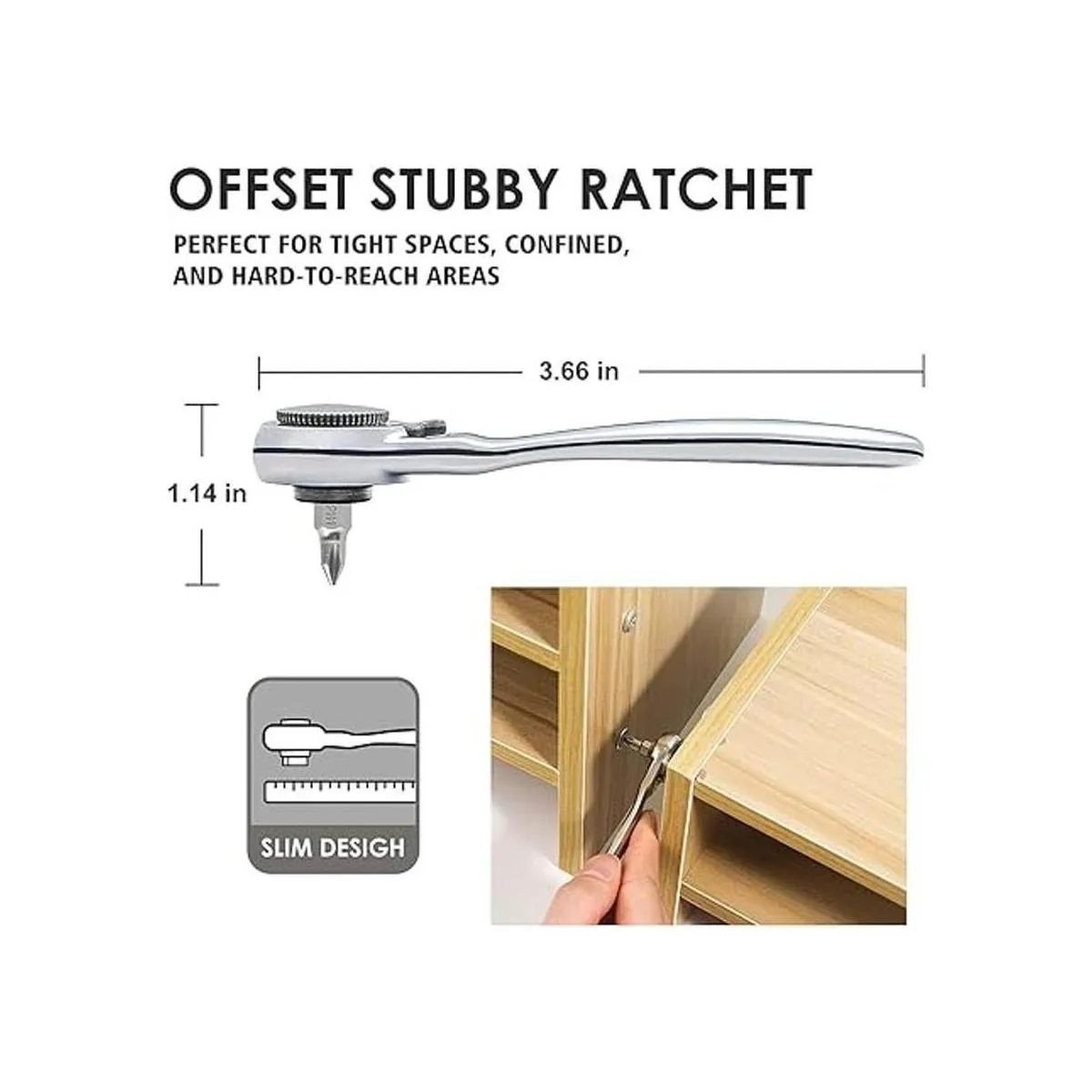 STREBITO Destornillador de ángulo recto de 32 piezas_2