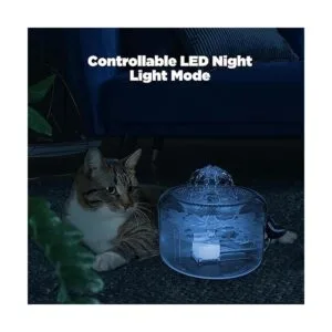 Ciays Fuente de agua para gatos fuente de agua automática_6