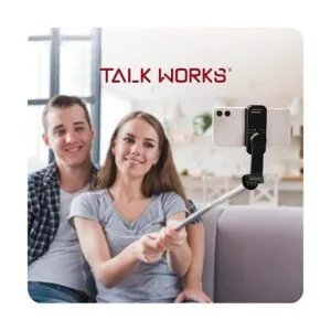 TALK WORKS Juego de palo selfie control remoto y trípode_6