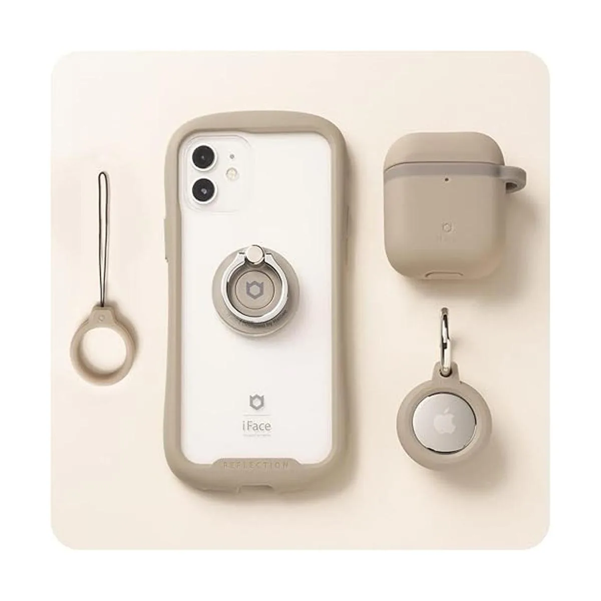 Iface Reflection Para Airtag Funda Azul Pálido_5