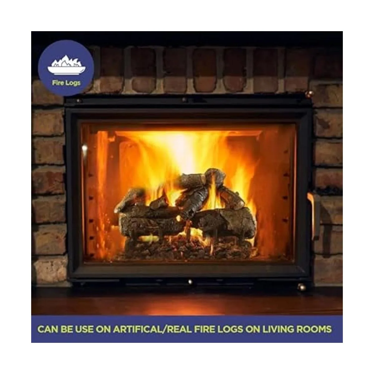 American Fire Glass Rocas de lava medianas de 10 libras_3