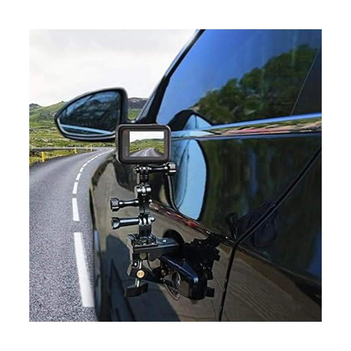 Soporte de aleación de aluminio de 360 grados con rótula_6