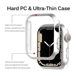 Miimall Correa y carcasa compatible con Apple Watch Series_4