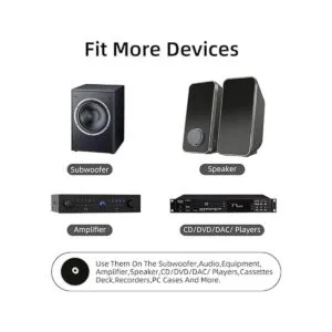 4 piezas de protectores de suelo para altavoces de pared_5