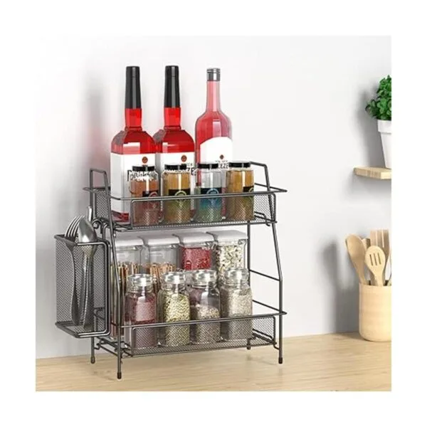 Organizador de baño con cesta organizador de baño de 2_2