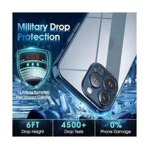 Supdeal Funda transparente para iPhone 12 Pro no_5