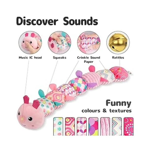 Sumobaby Infant Baby Musical Stuffed Animal Activity Soft_4