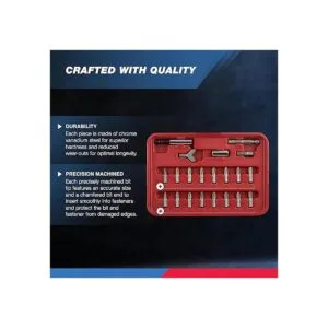 Neiko Juego de puntas hexagonales de seguridad a prueba_2