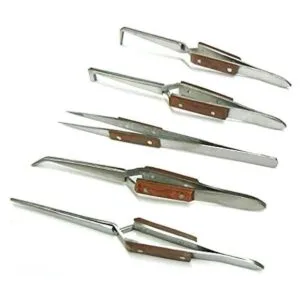 JTS Pinzas de agarre de fibra para manualidades juego de_3