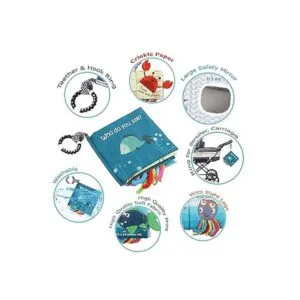 Libros de peces para bebés de 0 a 6 meses de tacto y tacto_4