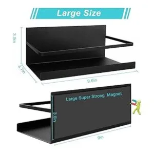 Paquete de 2 estantes magnéticos Feokely para especias_3