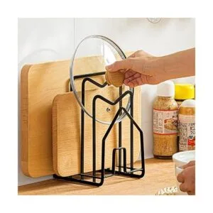 Poeland Organizador de despensa de cocina para vajilla_3