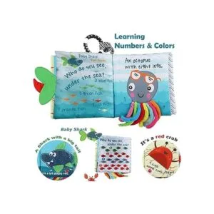 Libros de peces para bebés de 0 a 6 meses de tacto y tacto_3