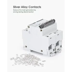 Chtaixi Disyuntor miniatura de CA 125 amperios 120 V240_5