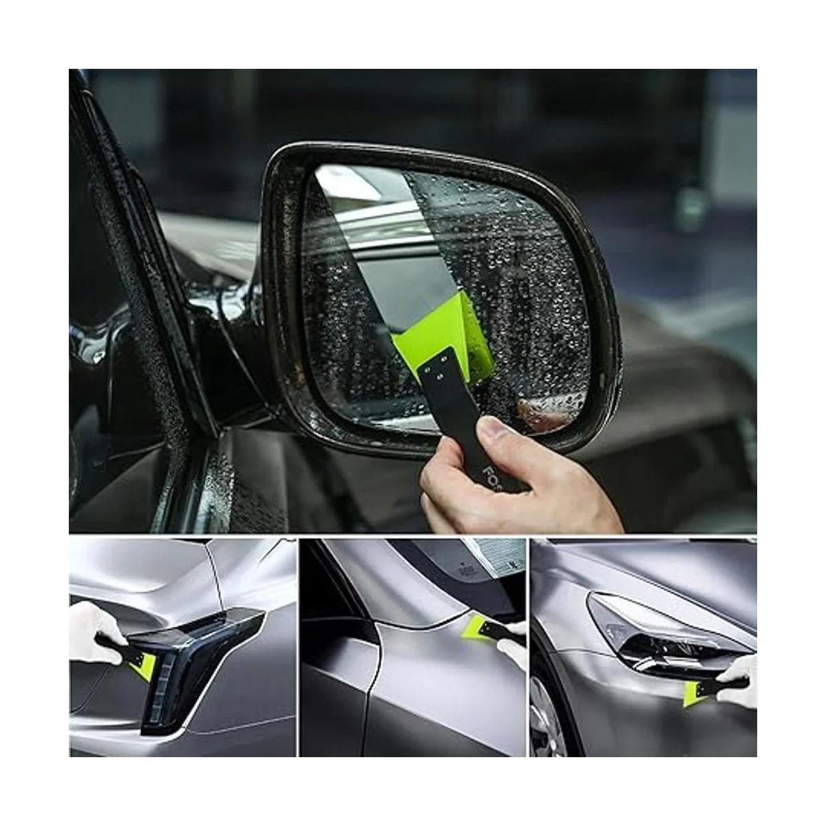 FOSHIO Paquete de 2 espátulas pequeñas para vinilo mango_6