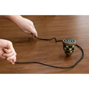 Ancient Toys Parte superior giratoria de madera Parte_5