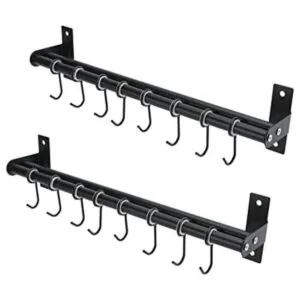Patioer Estante para ollas y sartenes con 8 ganchos_1