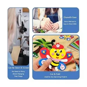 Sábanas de fieltro suave 8 x 12 pulgadas tela de fieltro_7