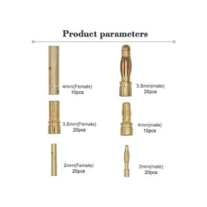 Ruikarhop 100 unids 0.079 in 0.138 in 0.157 in hembra_4