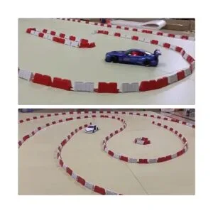 Hobby Fans 120 piezas RC Car Racing Track Drift Runway_5