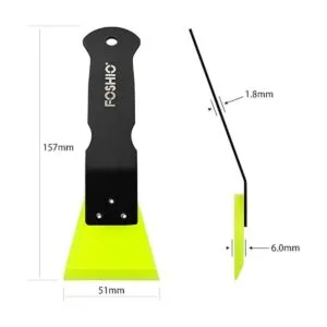 FOSHIO Paquete de 2 espátulas pequeñas para vinilo mango_2