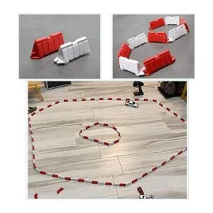 Hobby Fans 120 piezas RC Car Racing Track Drift Runway_6