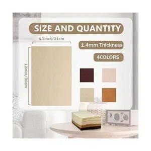 Sábanas de fieltro suave 8 x 12 pulgadas tela de fieltro_2