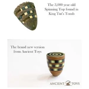 Ancient Toys Parte superior giratoria de madera Parte_2