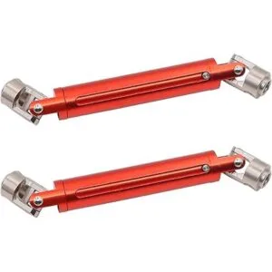 Treehobby 2 piezas de aleación de aluminio eje de_2