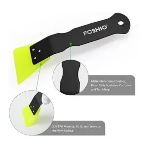 FOSHIO Paquete de 2 espátulas pequeñas para vinilo mango_4