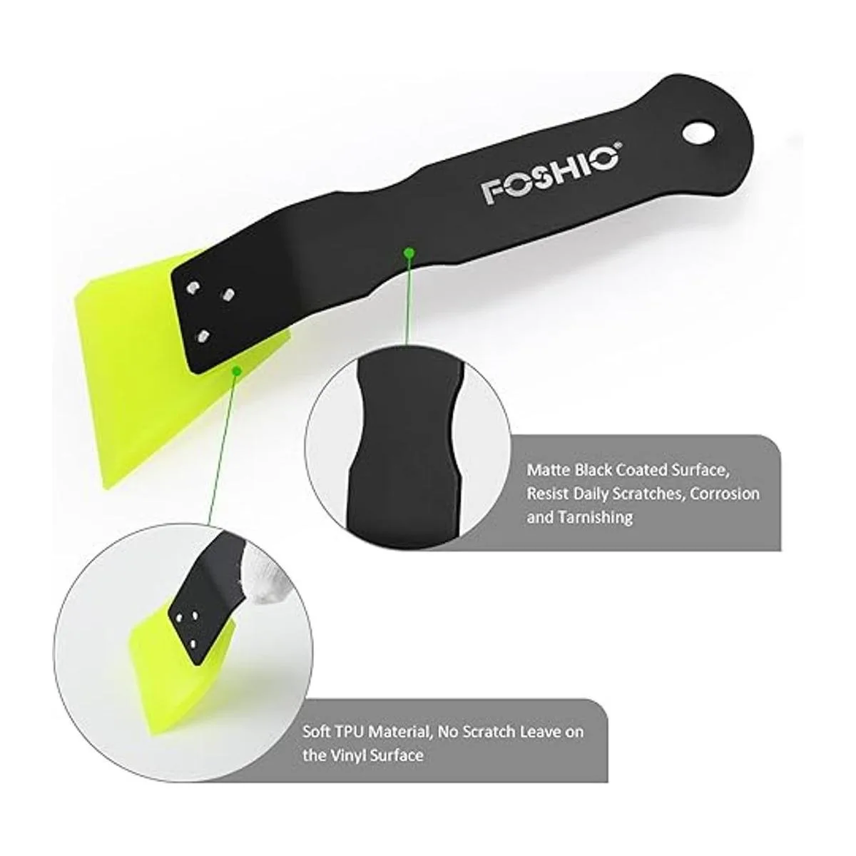 FOSHIO Paquete de 2 espátulas pequeñas para vinilo mango_4