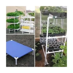 Paquete de 30 accesorios de tapa de extremo de tubo de PVC_7