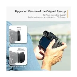 Visor de cámara de silicona suave para ojos de repuesto_2