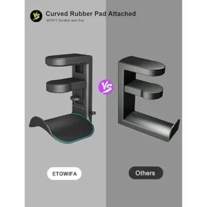 Soporte para auriculares 2022 actualizado con abrazadera_4