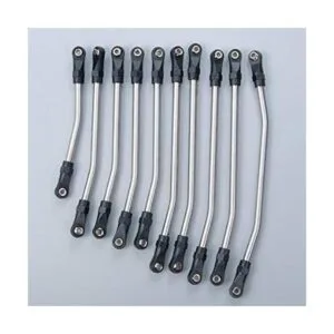 Juego de 10 varillas de eslabones de dirección de acero_7