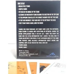 Appalachian Trail Trivia Juego de cartas 125 cartas de_2
